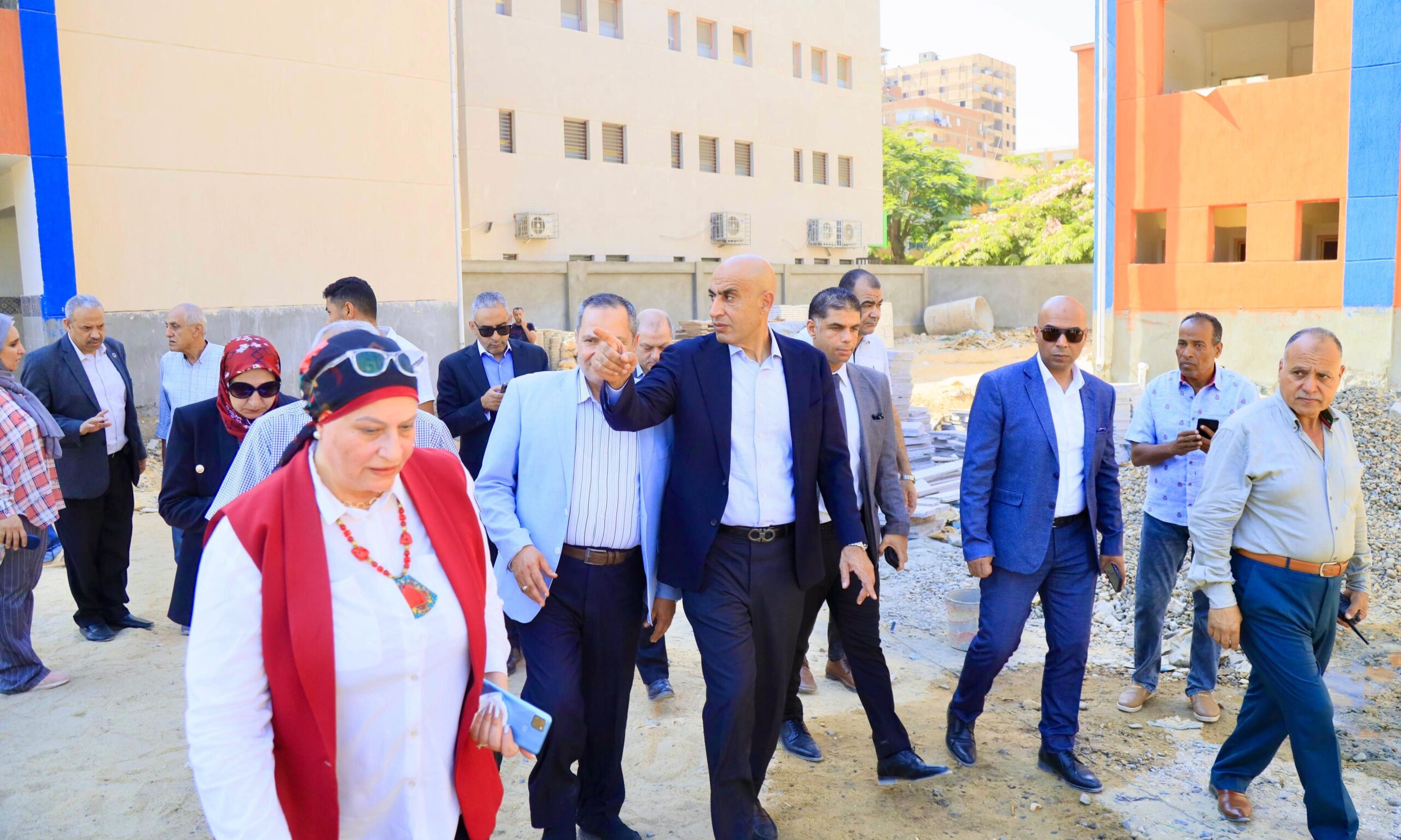 وزير التربية والتعليم يتفقد مواقع إنشائية لعدد من المدارس الجديدة